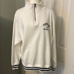 Vineyard Crew Newport Rhode Island Women’s Mock Neck Sweatshirt